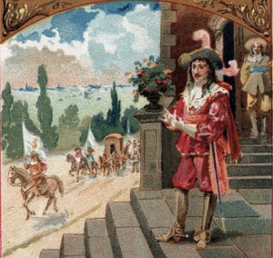 Lodewijk XIII (1601-1643) bracht de nacht door op 5 juni door French School