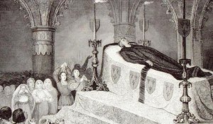 Louis XII (1462-1515) Vader van het Volk op zijn doodsbaar