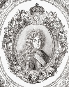 Lodewijk XIV (1638-1715) uit 