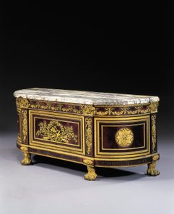 Louis XVI stijl commode a vantaux, ca. 1880
