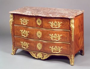 Louis XV Commode door Francois Garnier