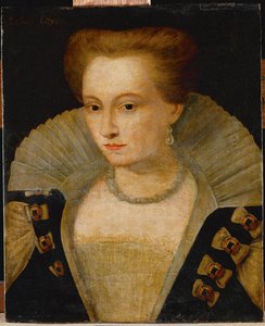 Louise de Lorraine, koningin van Frankrijk, vrouw van Henri III ... door French School