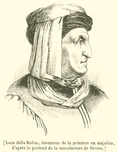 Luca della Robia, uitvinder van de majolica schilderkunst