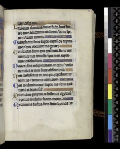 Uit de Psalter en Uren van Isabella van Frankrijk door French School