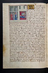 Pagina uit Cent Nouvelles Nouvelles, c.1461-62