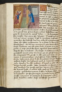 Pagina uit Cent Nouvelles Nouvelles, c.1461-62 door French School