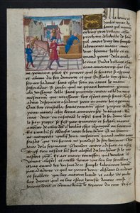 Pagina uit Cent Nouvelles Nouvelles, c.1461-62