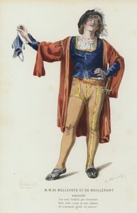 M M De Mallepaye Et De Baillevant door French School