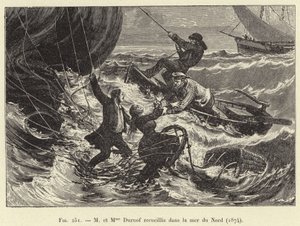 M en Mme Duruof gered in de Noordzee door French School