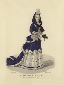 Madame de Maintenon, minnares van koning Lodewijk XIV van Frankrijk