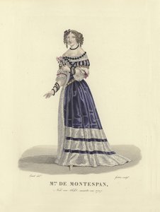 Madame de Montespan, minnares van koning Lodewijk XIV van Frankrijk