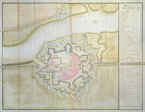 Kaart van Sas van Gent, Nederland