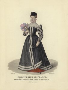 Margaretha van Frankrijk, derde en jongste dochter van koning Frans I van Frankrijk