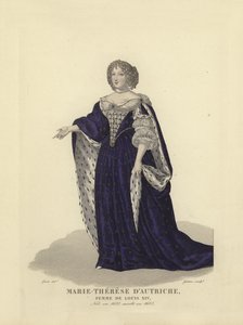 Maria Theresia van Oostenrijk, eerste vrouw van koning Lodewijk XIV van Frankrijk