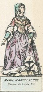 Marie van Engeland, vrouw van Lodewijk XII door French School