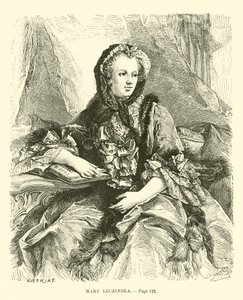 Maria Leszczyńska door French School