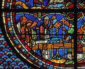 Het Maria Magdalena-raam: de dood van Maria Magdalena
