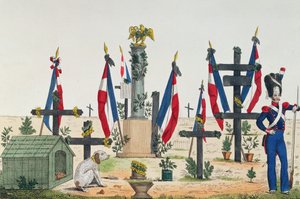 Medor, de trouwe hond van het Louvre, ca. 1831