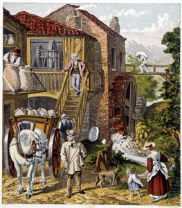 Meunier - in "Magazine des petits enfants: les Métiers", ed. Hachette, n.d., v.1900 door French School