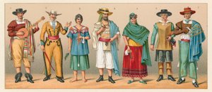 Mexicaans kostuum door French School