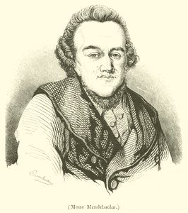 Moise Mendelssohn (gravure)