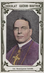 Monseigneur Cerretti door French School