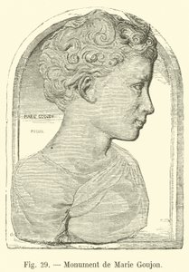 Monument van Marie Goujon door French School