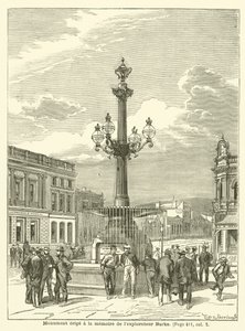 Monument ter nagedachtenis van de ontdekkingsreiziger Burke