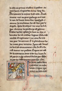 Ms65 f3r, Commentaar op de Apocalyps van St. Jan, eind 13e eeuw door French School