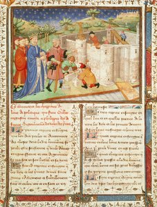Illustratie uit Gouvernement des Rois et des Princes