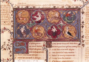Ms 1044 f.16 Metamorfosen, uit Ovid Moralise geschreven door Chretien Legouais