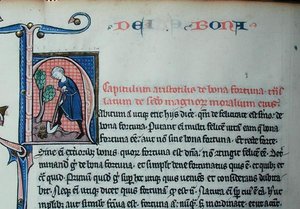 Ms 3458 Geïllustreerde initiaal 