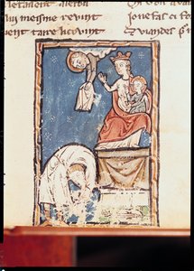 Ms 3516 f.127 De jongleur van Notre Dame
