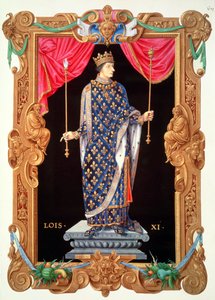 Lodewijk XI (1423-83) door French School