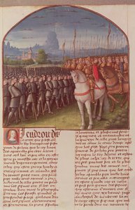 Pagina uit Het Verhaal van Merlijn door Robert de Boron, ca.1482-89