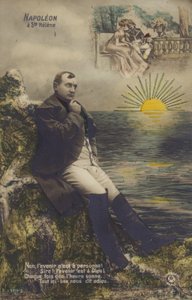 Napoleon Bonaparte (kleurenlitho)
