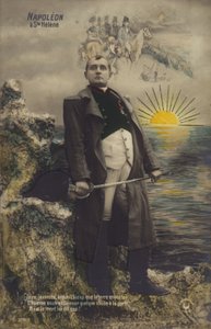 Napoleon Bonaparte (kleurenlitho)