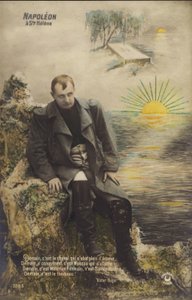 Napoleon Bonaparte (kleurenlitho)