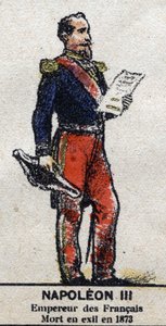 Napoleon III (1808-1873), keizer van de Fransen. In 