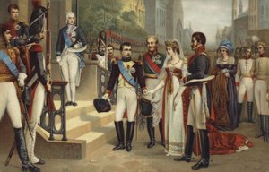 Napoleon I en de Koningin van Pruisen