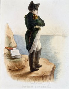 Napoleon op Sint-Helena - in "Plutarque Français"