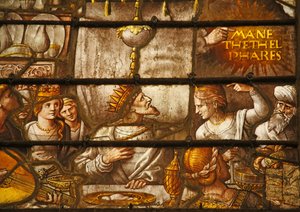 Nebukadnezar en het schrift aan de muur
