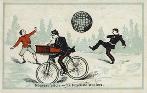 Nieuw eeuw - de ijverige fietser