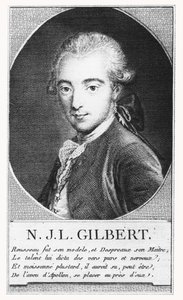 Nicolas J. Gilbert (gravure) door French School
