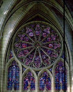 Noordtransept roosvenster
