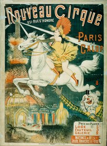 Nouveau Cirque, 1889 door French School