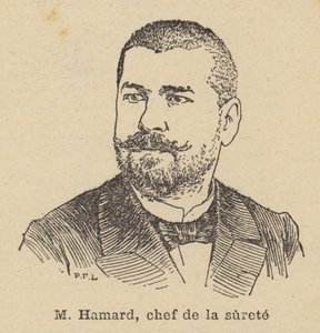 Octave Hamard, hoofd van de Parijse politie