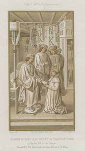 Octavian de Saint Gelais presenteert zijn vertaling van Ovidius