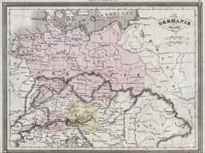Oud Germania - Plaat uit 
