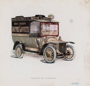 Pagina uit de Panhard & Levassor catalogus